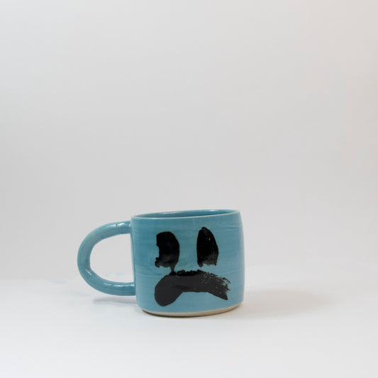 Mood Mugs - Blå m. hank / Sur