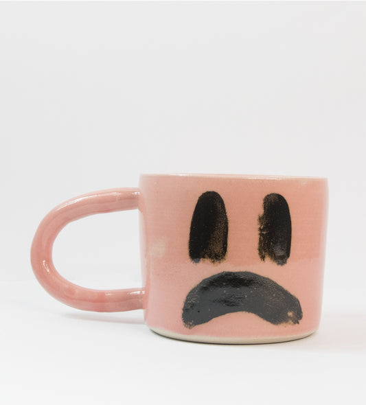 Mood Mugs - Lyserød m. hank / Sur